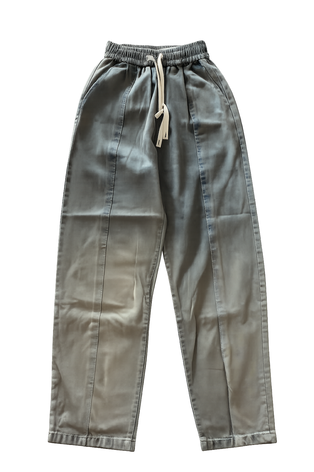 Wide leg faded Jean