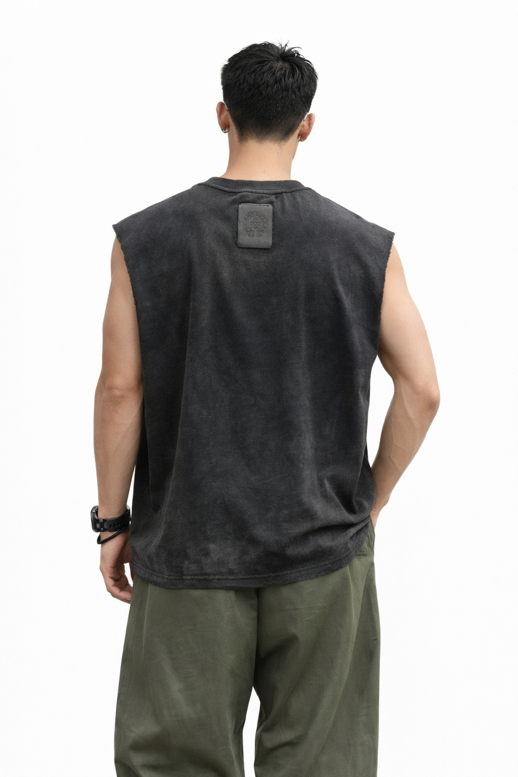 Cross Sleeveless T-Shirt