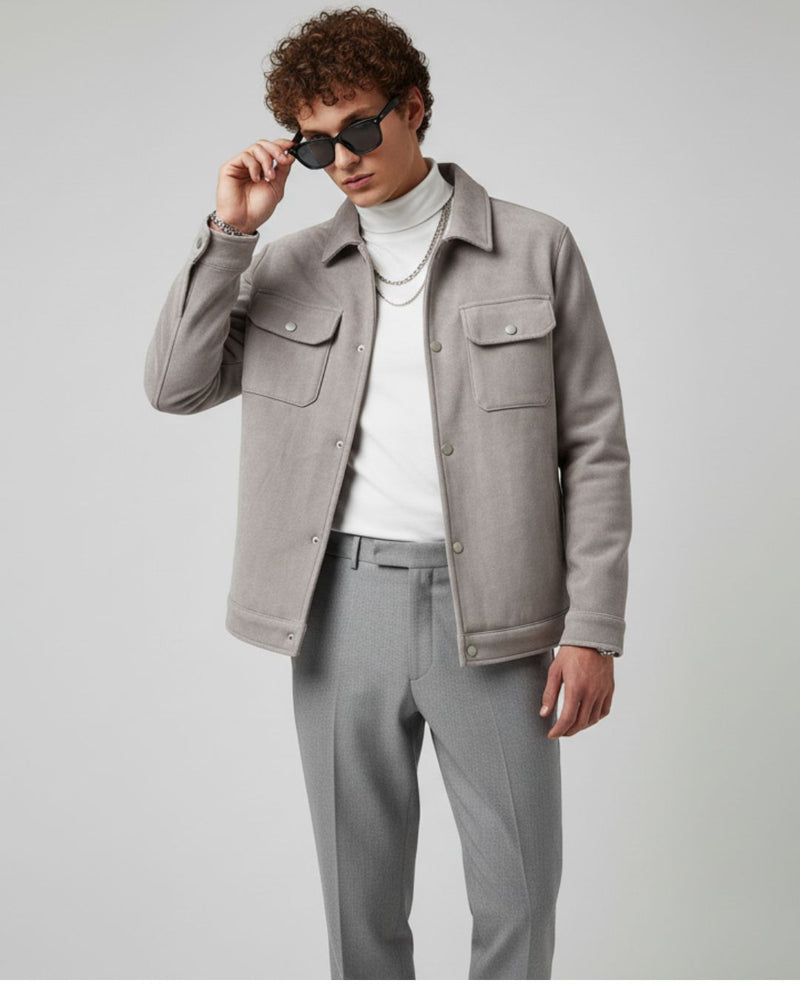 Jacket - Black and Grey