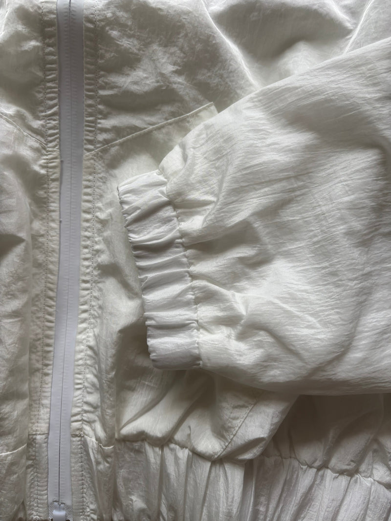 White high neck jacket