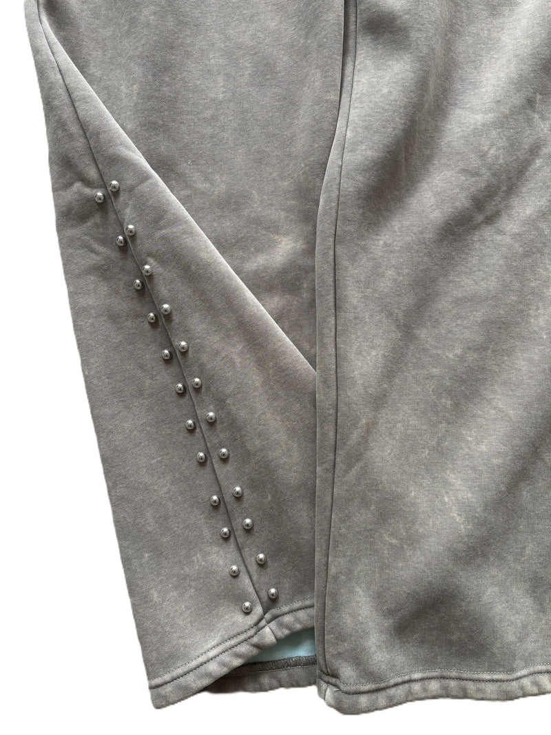 Soft Grey Pants with beaded sides