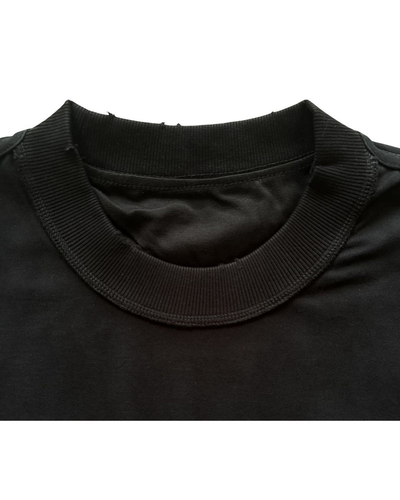 Midnight Drip Velvet Oversized Tee
