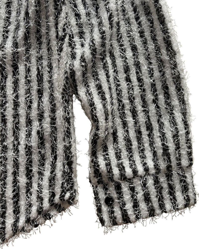 Black and White Striped Threaded Co-ords