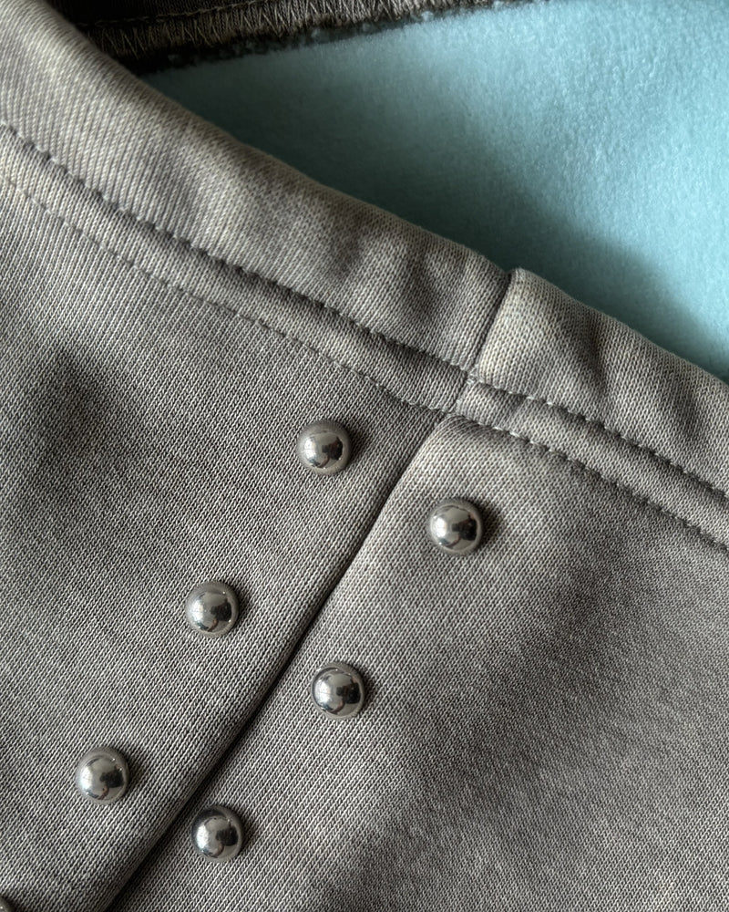 Soft Grey Pants with beaded sides